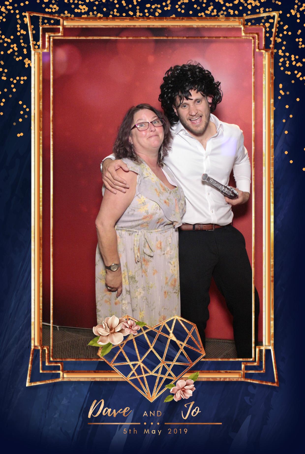 Dave and Jo's Wedding | View more photos from the event at gallery.myphotoboothexperience.co.uk/u/MyPhotoBoothExperienceLtd/Dave-and-Jos-Wedding